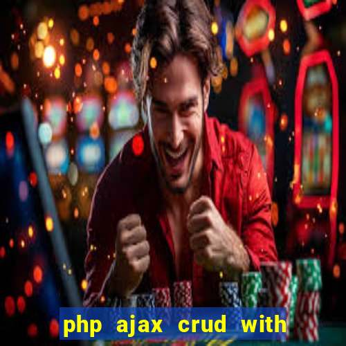 php ajax crud with datatables and bootstrap modals